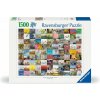 Puzzle Ravensburger 1500 dielikov 99 bicyklov