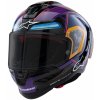 Prilba ALPINESTARS Supertech R10 limitovaná edícia Martinator Jorge Martin 2025 (modrá/fialová/červená/žltá) XL