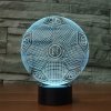 Beling Detská lampa,S.S.C. Napoli lopta, 7 farebná QS461