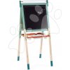 Drevená magnetická tabuľa Scalable Magnetic Board Janod obojstranná polohovateľná mentolová 22 doplnkov J09625