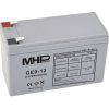 MHPower GE9-12 Gélový akumulátor 12V/9Ah, Faston F2 - 6,3mm, Deep Cycle GE9-12