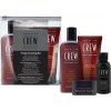 American Crew Grooming Travel Kit - šampon 3v1 100 ml + Hydratační krém 50 ml + forming krém 50 g + gel 100 ml Dárková sada