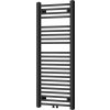 MEXEN - Plutón vykurovací rebrík/radiátor 1200 x 500 mm, 616 W, čierna W106-1200-500-00-70