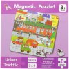 Magnetické puzzle Mestská doprava 133 dielikov