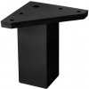 Walteco Set nábytkových nôh 40x40mm, výška 100mm, čierne, 4ks , 50599