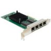 Inter-Tech Gigabit PCIe Adapter Argus ST-7238 x4 v2.0 Quad retail (77773010)