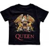 Queen Tričko Classic Crest Kids Black 1,5 roka