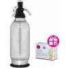 Retro sifónová fľaša iSi CLASSIC 1.0 l, opletiená