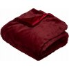 Atmosphera polyester červená Deka 125x150