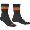 Ponožky Bridgedale Everyday UL MP Boot Graphite L (44-47 EU)