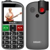 EVOLVEO EasyPhone FL, mobilný telefón pre seniorov s nabíjacím stojanom, strieborná EP-801-FLS