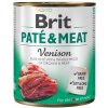 BRIT Pate&Meat Venison 800 g paštéta so zverinou