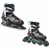 Raven Advance black/mint detské korčule 2v1 - EU 38-42, pánský (hokejový)