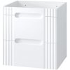 CMD Skrinka do kúpeľne FIJI WHITE 82-60-D-2S alpská biela MDF/laminát 60 cm x 62 cm x 46 cm