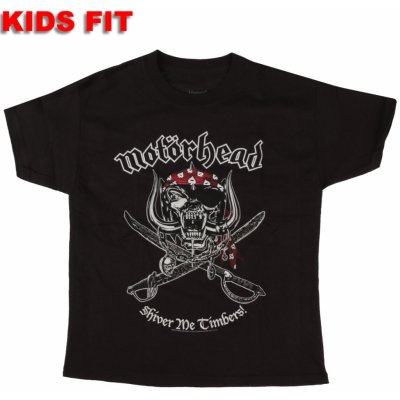 Rock Off metal Motörhead Shiver Me Timbers Toddler čierna