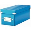 LEITZ Krabice na DVD Click & Store, Modrá