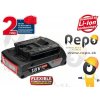 Akumulátor Bosch 18V/2,0 Ah Li-lon zásuvný 1600Z00036