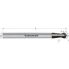Karnasch 3064770600 | Tvrdokovová 3D rádiusová fréza, povlakovaná 6,0/3,00x6,0-100x6 mm, Z=2