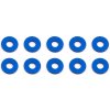 Associated Bulkhead podložky 7.8x1.0 mm modré alu 10 ks (AE31385)