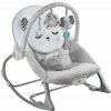 Nukido 705400 Detská hojdacie kreslo s vibráciami - sivá