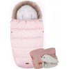 PETITE&MARS Fusak 4v1 Comfy Glossy Princess + rukávnik Jasie Dusty Pink VP-F170992