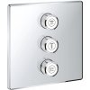 GROHE Grohtherm SmartControl - Krytka trojitého ovládača prietoku, chróm 29127000