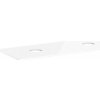 Hansgrohe Xelu Q doska 136 x 55 x 1,6 cm biela vysoký lesk 54118050
