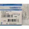 Guľôčky náboja Shimano WHR540/550/500R/WH5600-R 1/4
