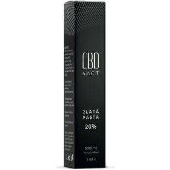 CBD Vincit zlatá pasta 20 % 5 ml