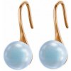 Swarovski e. náušnice Virgin Islands modré perly see3787