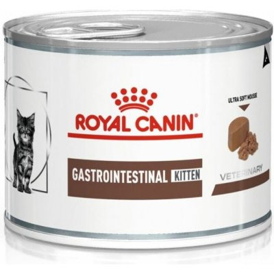 ROYAL CANIN Veterinary Diet Cat Gastrointestinal Kitten Mousse 195 g