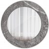 Okrúhle ozdobné zrkadlo Rustikálny mramor fi 50 cm