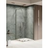New Trendy Smart Gunmetal Brushed sprchovací kút 90x90 cm obdĺžniková brúsené/priehľadné sklo EXK-7914