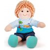 Bigjigs Toys Látková panenka Robin 30 cm