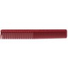 JRL Cutting Comb profesionálny kombinovaný hrebeň Red J304