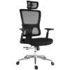 Kancelárska ergonomická stolička Neoseat BROOKE — čierna, nosnosť 150 kg