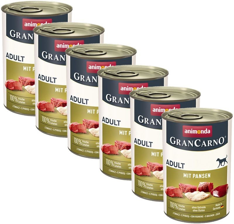 Animonda Gran Carno Original Adult Bravčové a držky 6 x 400 g