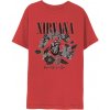 Nirvana Tričko Heart Shape Box Unisex Red S