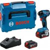 Bosch Akumulátorový rázový uťahovač GDR 18V-220 C, L-Boxx, 5 Ah 06019L6003