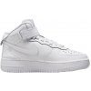Juniorská vychádzková obuv NIKE-Air Force 1 Mid EasyOn Jr white/white Biela 40 25/26