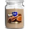 Aura candles Vonná sviečka s uzáverom 'Cinnamon' 500 g
