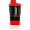 NUTREND Shaker 300 ml + zásobník čierno červený
