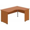 OFFICE PRO s.r.o. HOBIS kancelársky stôl pracovný tvarový, ergo ľavý - GE 2005 L, čerešňa