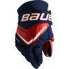 Hokejové rukavice Bauer Vapor FLY40 Navy/Red/White Senior 14 palcov