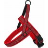 Postroj Active Dog Neoprene M/L červený 2,5x64-80cm