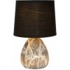 LUCIDE 47508/81/30 MARMO Lampička E14 1x40W čierna, biela