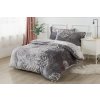 XPOSE® Predĺžené mikroplyšové obliečky AMÉLIA Exclusive - sivé 140x220 cm, 70x90 cm, Mikroplyš + Predĺžená možnosť vrátenia tovaru do 50 dní