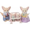 Sylvanian family Rodina líšiek Fenek s dvojčatami