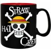 One Piece Abysse Corp Luffy & Skull Šálka 460 ml