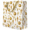 Darčeková taška PAW premium Golden Glow, stredná